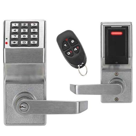 Alarm Lock AlarmLock: T2 Schlage Key with Lockdown Indicator and Keyfob US26D ALL-DL2700LD-26D
